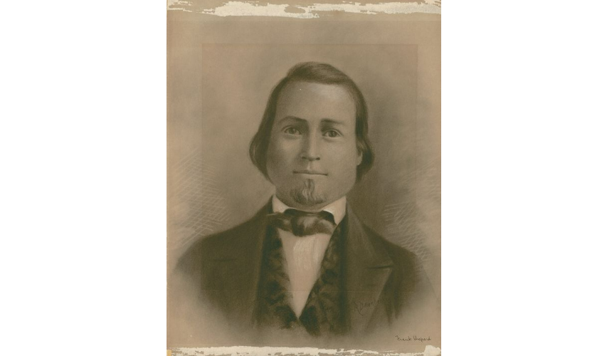 Frank Shepherd, a Confederate guerrilla who fought alongside "Bloody Bill" Anderson at the Centralia Massacre. Courtesy of the Missouri Valley Special Collections, Kansas City Public Library.