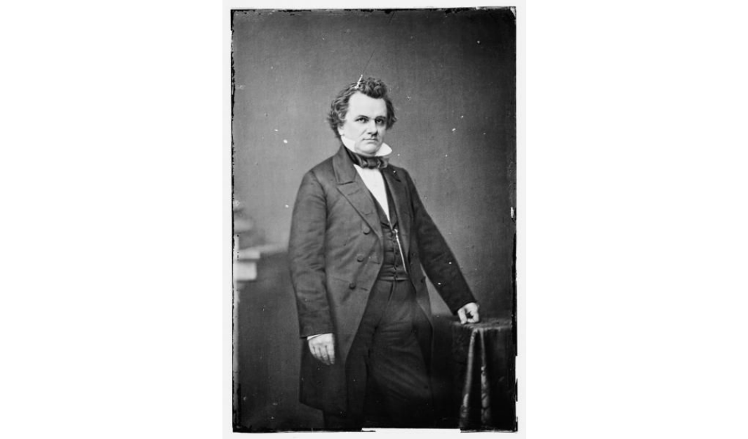 Portrait of Stephen A. Douglas. Image courtesy of the Library of Congress.