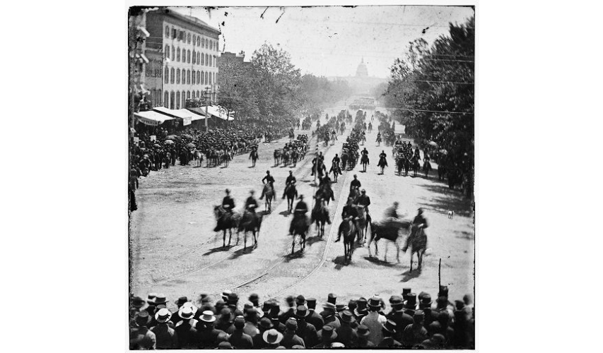 The Grand Review of the Armies in Washington, D.C. Image courtesy of the Library of Congress.