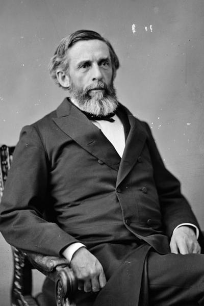 George S. Boutwell, the first Commissioner of Internal Revenue. Image courtesy of the Library of Congress.