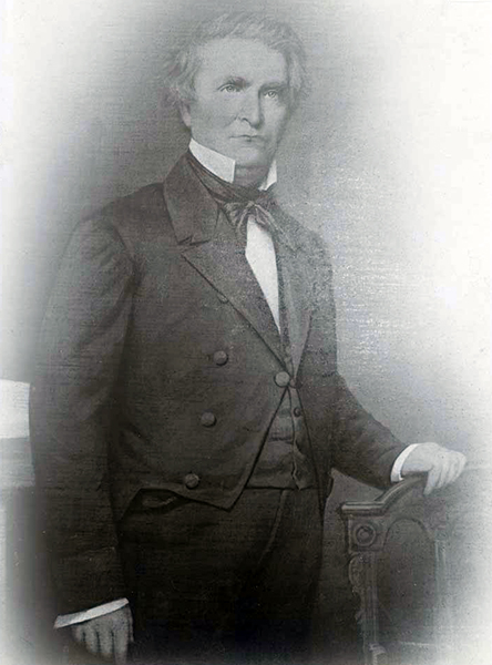 John C. Calhoun, President of the Lecompton Constitutional Convention. Courtesy of the Kansas Historical Society.