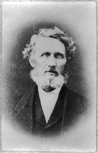 John W. Whitfield, the first Congressional delegate from Kansas Territory. Courtesy of the Library of Congress.