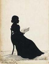 Silhouette of Lydia Maria Child. Courtesy of the Smithsonian Institution.
