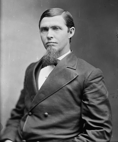Portrait of Preston B. Plumb. Image courtesy of Library of Congress.