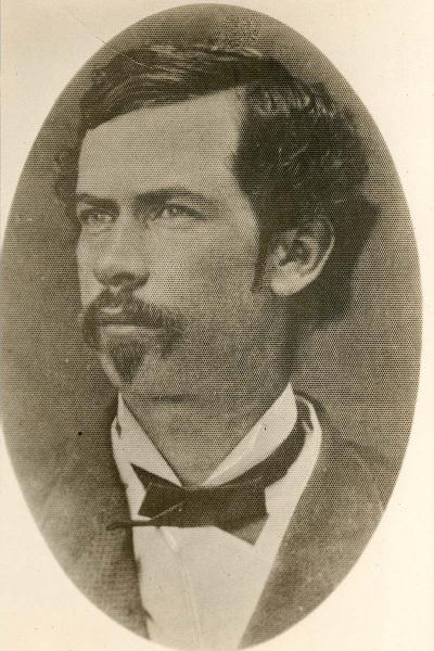 Portrait of Daniel Woodson. Courtesy of the Kansas Historical Society.