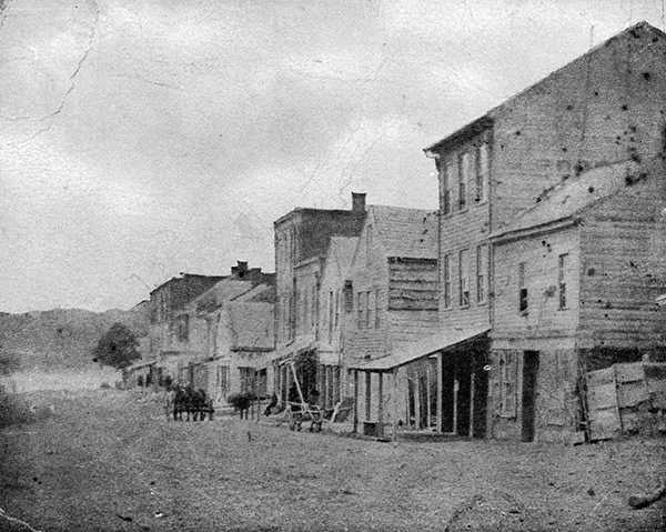 Glasgow, Missouri in 1864. Image courtesy of the Library of Congress.