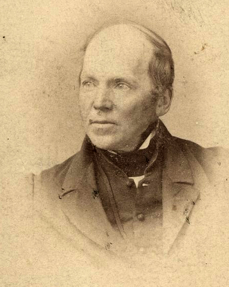 Amos A. Lawrence, namesake of Lawrence, Kansas. Courtesy of the Kansas Historical Society.