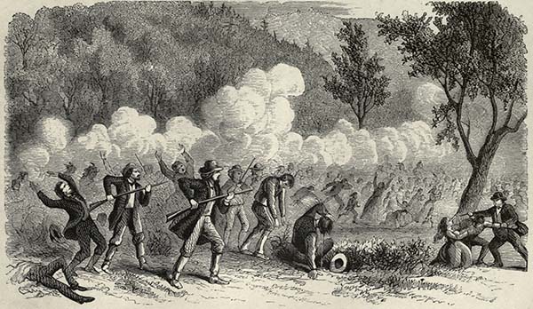 The Mountain Meadows Massacre. Courtesy of the Internet Archive.
