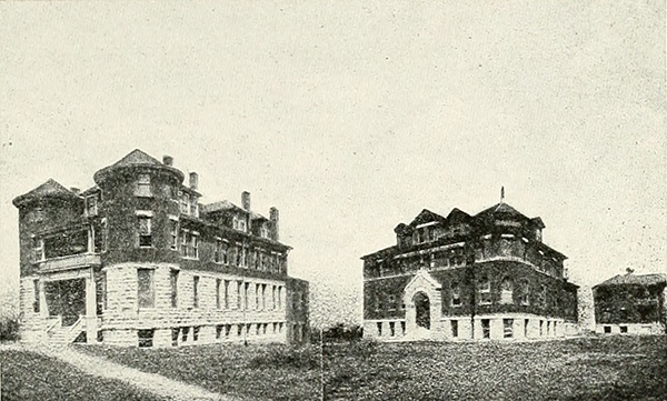 Western University, an African American college in Quindaro, Kansas. Courtesy of the Internet Archive.