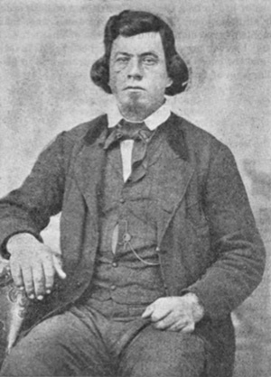 Charles Bluejacket, a Kansas member of the Shawnee Tribe. Courtesy of the Kansas Historical Society.