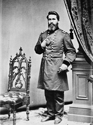 Maj. Gen. James Gillpatrick Blunt. Image courtesy of the Library of Congress.