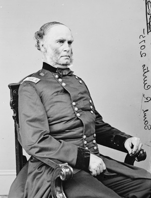 Major General Samuel R. Curtis. Image courtesy of the Library of Congress.