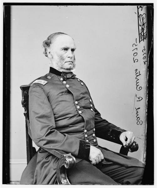 General Samuel R. Curtis.  Photograph courtesy of the Library of Congress.