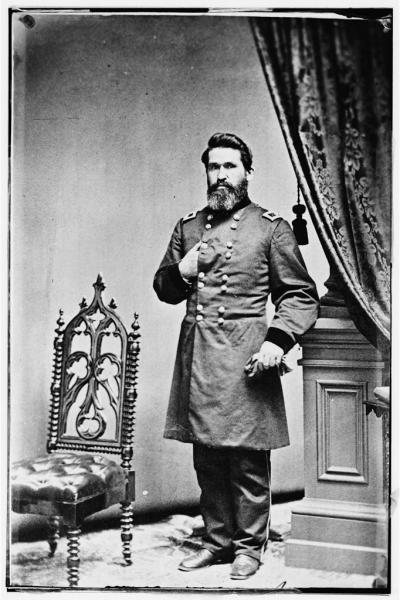 Maj. Gen. James Gillpatrick Blunt led the Union Army to victory over Sterling Price during his Missouri Expedition. Image courtesy of the Library of Congress.