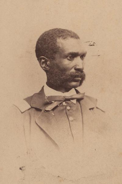 William Matthews, captain of the 1st Kansas Colored Volunteers. Image courtesy of the Kansas Historical Society.