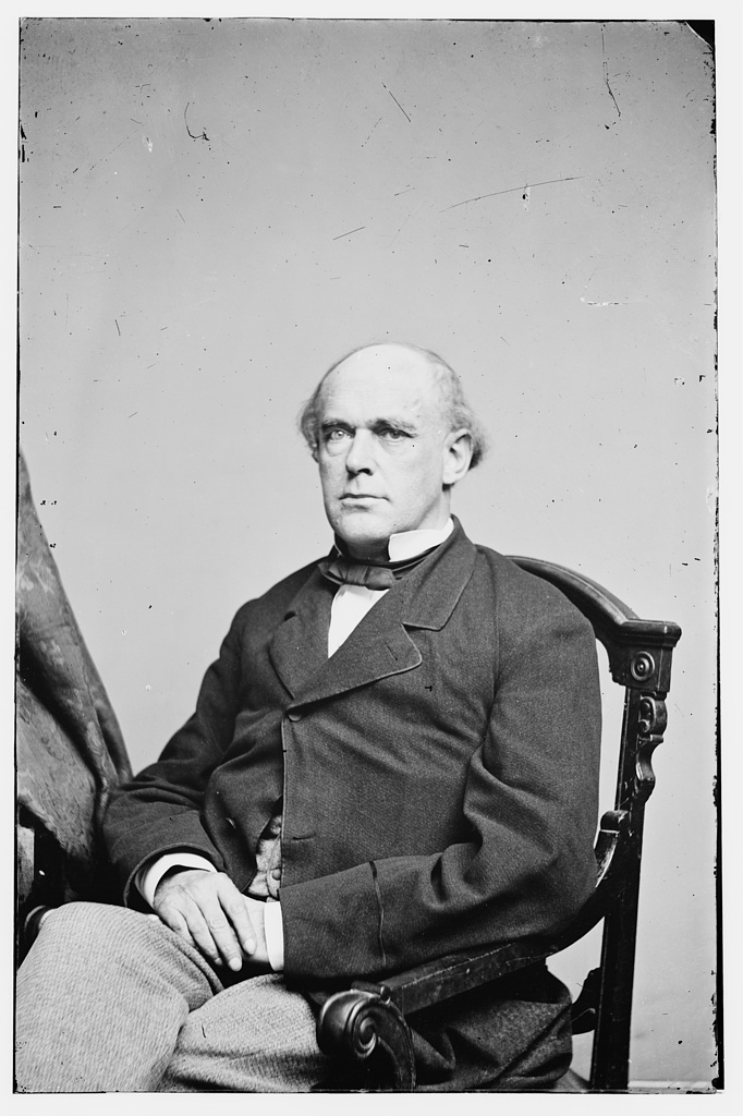 Senator Salmon P. Chase condemned the Kansas-Nebraska bill as an atrocious plot to claim the territory for masters and slaves. Image courtesy of the Library of Congress.