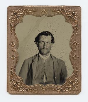 Tintype of calvary member