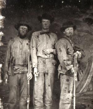 Soldiers from the Battle of Lone Jack