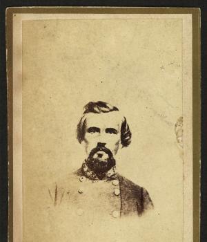Sepia portrait of a man