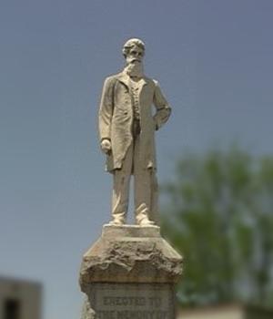 Memorial to John Brown at Quindaro Townsite, Kansas City, Kansas