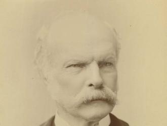 Portrait photograph of Benjamin F. Stringfellow