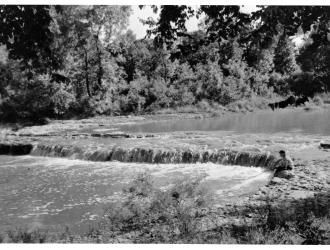 Photograph of the Little Blue River