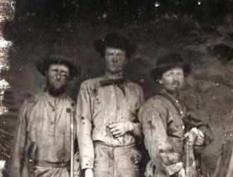 Soldiers from the Battle of Lone Jack