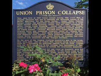 Image of Union Prison Collapse historical marker 